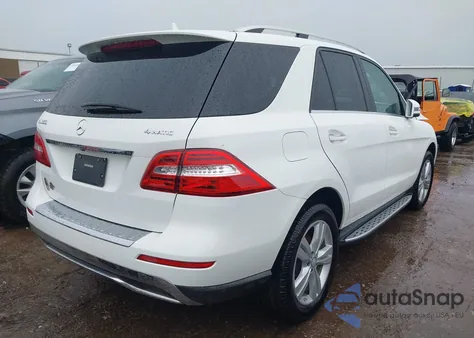 2015 Mercedes-Benz Ml 350 4Matic from USA, damaged, VIN 4JGDA5HB5FA618611